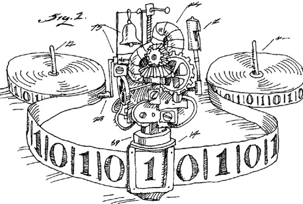 Turing Machine by Tom Dunne, in American Scientist